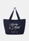 SPORTY AND RICH SPORTY & RICH NAVY STARS HEALTH CREW TOTE