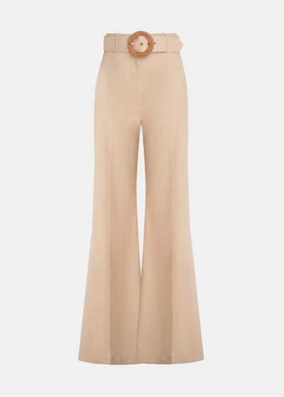 Zimmermann Butter Dancer Wide Leg Pants