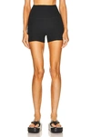 Beyond Yoga Spacedye Keep Pace Pocket 5 Shorts Darkest Night In Darkest Night