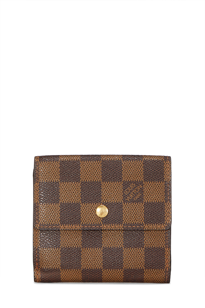 Pre-owned Louis Vuitton Damier Ebene Elise