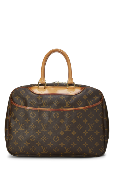 Pre-owned Louis Vuitton Monogram Canvas Deauville