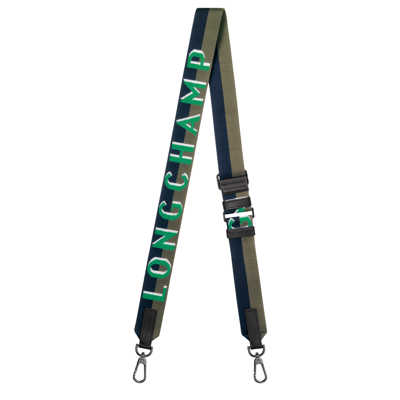 Longchamp Adjustable Shoulder Strap  Shadow In Vert