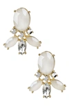 JARDIN MULTI-SHAPE CRYSTAL STUD EARRINGS