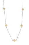 JARDIN GOLD-TONE FILAGREE CLOVER NECKLACE