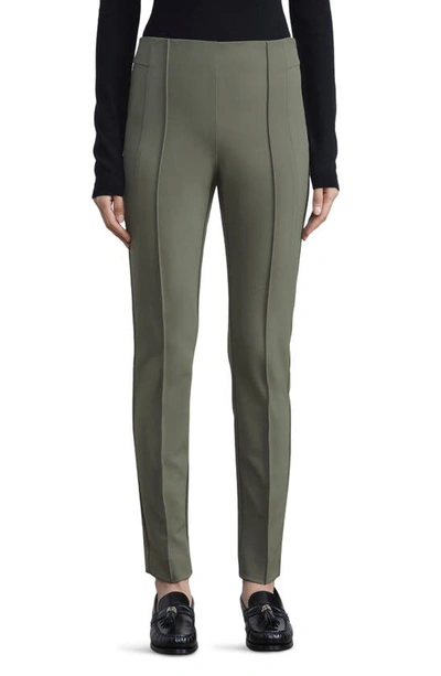 Lafayette 148 Gramercy Acclaimed Stretch Pants In Ficus