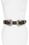 B-low The Belt Bri Bri Western Belt In Black