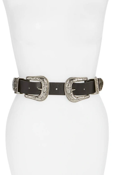 B-low The Belt Bri Bri Western Belt In Black