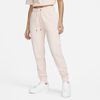 Nike Women's  Sportswear Essential Fleece Pants In Pink