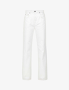 Grlfrnd Brooklyn High-rise Straight-leg Jeans In Amarillo