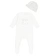 GIVENCHY BABY ONESIE AND HAT SET