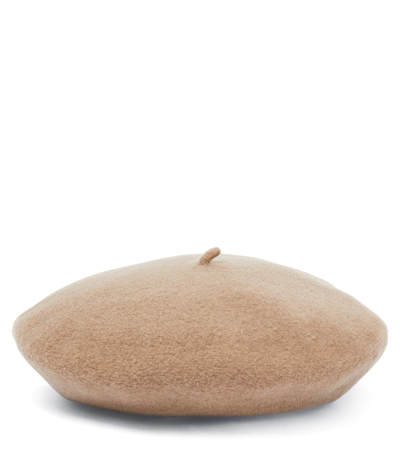 Bonpoint Kids' X Laulhère Tekla Beret In Ficelle