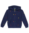 POLO RALPH LAUREN EMBROIDERED JERSEY HOODIE
