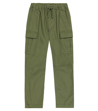 Polo Ralph Lauren Kids' Cotton Cargo Pants In Green