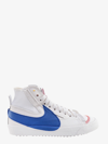 Nike Blazer Mid '77 Jumbo Sneakers In White And Blue-multi In White