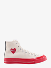 Comme Des Garçons Play Sneakers In White