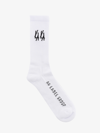 44 Label Group White Cotton Sports Socks In White