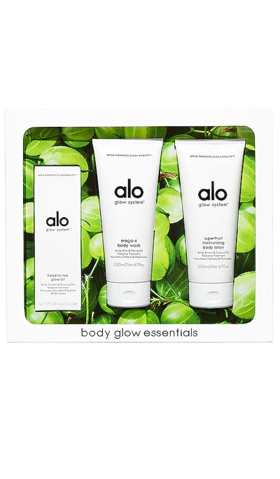 Alo Yoga Body Glow Essentials Set In N,a