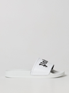 Palm Angels 10mm Rubber Pool Slides In White