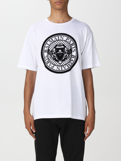 Balmain T-shirt  Men Color White