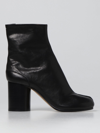 Maison Margiela Flat Ankle Boots  Women In Black