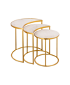 Tov Furniture Crescent Nesting Tables, Set Of 3