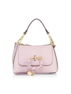 See By Chloé Mini Joan Leather Hobo Bag In Creamy Lilac