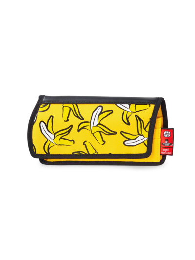 Jump From Paper Pop Art Banana Clutch In Yellow