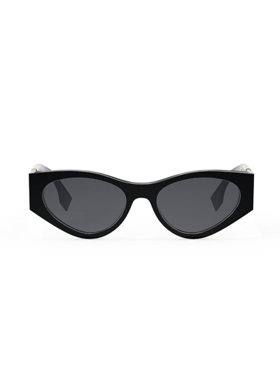 Fendi Eyewear Cat Eye Frame Sunglasses In Multi