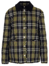 BURBERRY BURBERRY CHECKED DIAMOND QUILTED JACKET