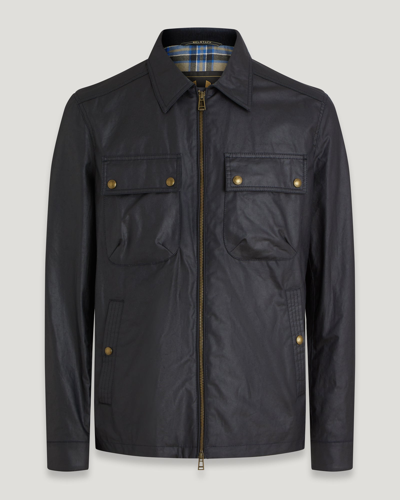 Belstaff Mens Tour Overshirt 105309 In Navy