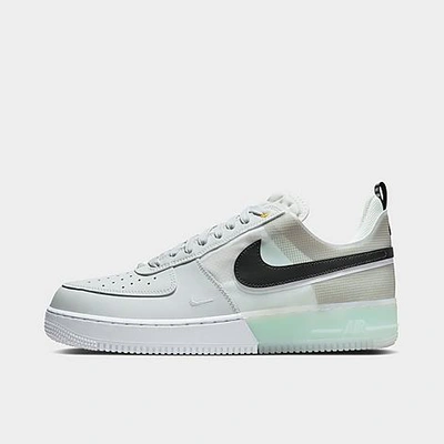 Nike Men's Air Force 1 React Casual Shoes In Photon Dust/white/mint Foam/olive Aura