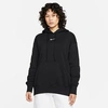 Nike Women's Sportswear Phoenix Fleece Oversized Hoodie In Black/sail