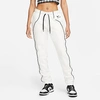 Nike Women's Air Mid-rise Fleece Jogger Pants In Sail/black/black