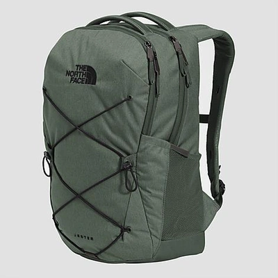 The North Face Inc Jester Backpack In Thyme Light Heather/tnf Black