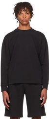The Row Ssense Exclusive Black Ezan Sweater