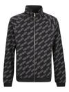 Kenzo Men's Monogram Track Jacket In Black