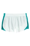 Nike Kids' Dry Tempo Running Shorts In Barley Green/nept Green/ White