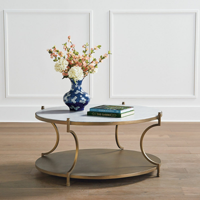 Frontgate Amara Round Coffee Table