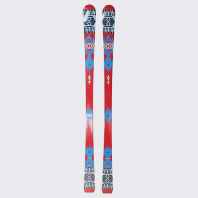 Alanui Red Multicolor Icon Ski