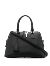 Maison Margiela 5ac Zip Leather Top-handle Bag In Schwarz