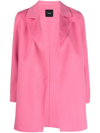 Theory Clairene New Divide Wool-cashmere Jacket In Rosa