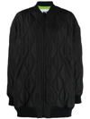 Msgm Womens Black Other Materials Jacket In Schwarz