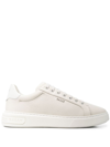 BALLY MIKY LOW-TOP LEATHER SNEAKERS