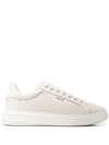 Bally Manny Leather Low-top Sneakers In Nude