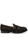 OFFICINE CREATIVE REPELLO SIDE-BUCKLE MONK SHOES