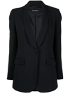 EMPORIO ARMANI SINGLE-BREASTED JERSEY BLAZER