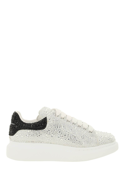 Alexander Mcqueen Oversized Trainers With Crystals In Multi-colored