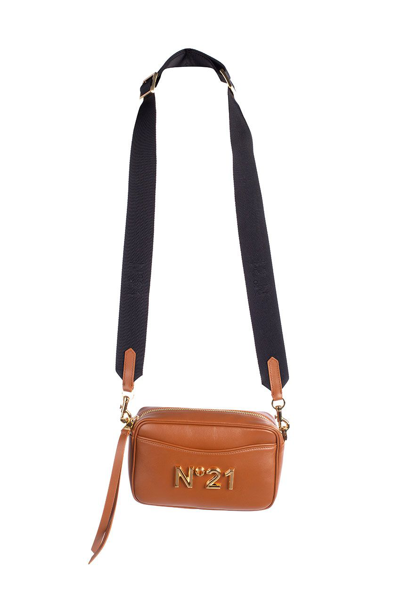 N°21 Women's  Brown Leather Shoulder Bag