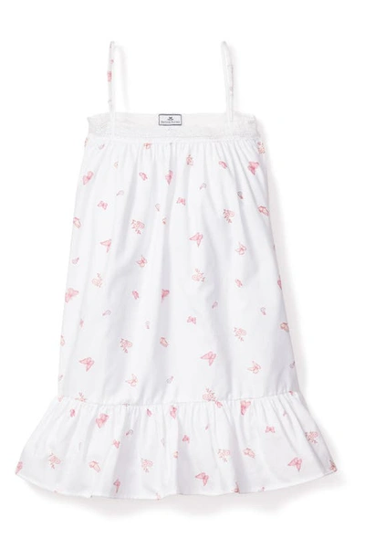 Petite Plume Kids' Baby's, Little Girl's & Girl's Butterflies Lily Nightgown In White