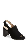 Pelle Moda Ode Slingback Sandal In Black